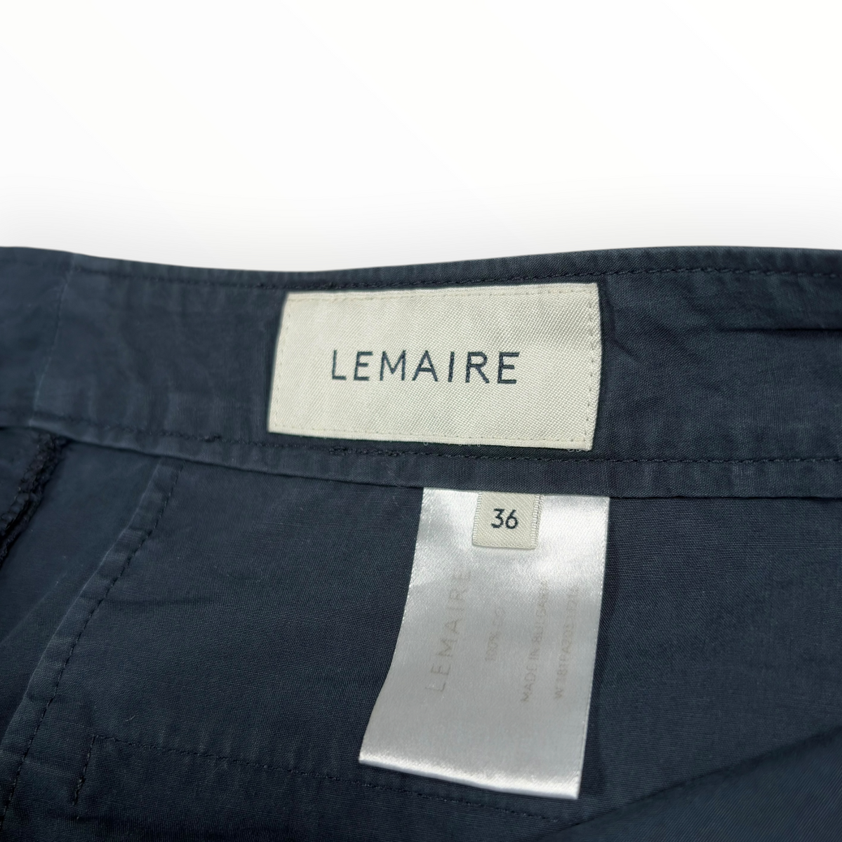 Lemaire Wide-Leg Cotton Trousers