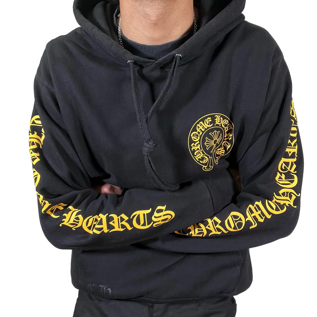Chrome Hearts Yellow Horseshoe Hoodie