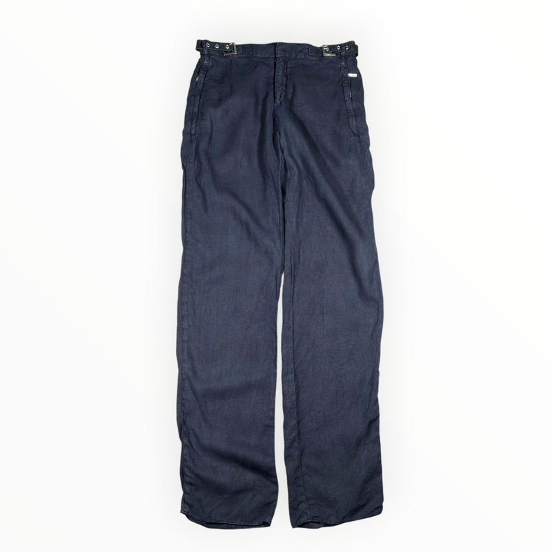 Dirk Bikkembergs 07 Linen Buckle Trousers