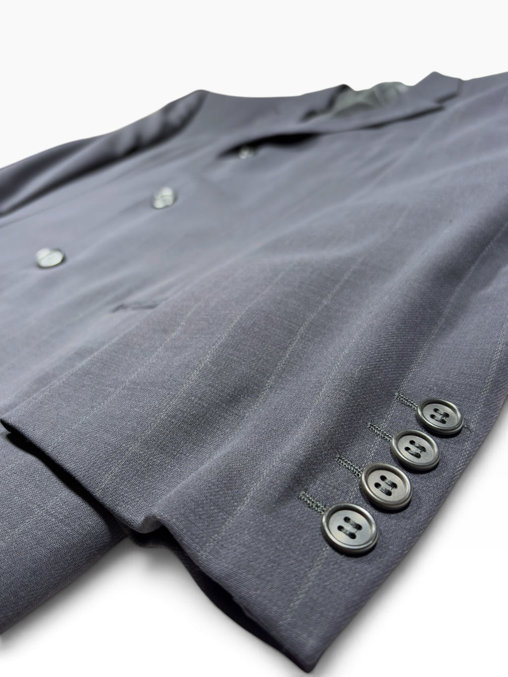 Giorgio Armani 90s Pinstripe Suit Jacket