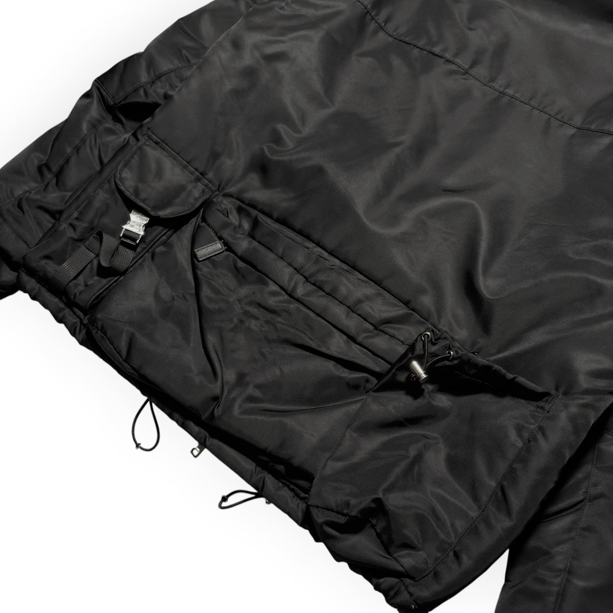 Prada Re-Nylon Technical Utility Hooded Jacket FW21