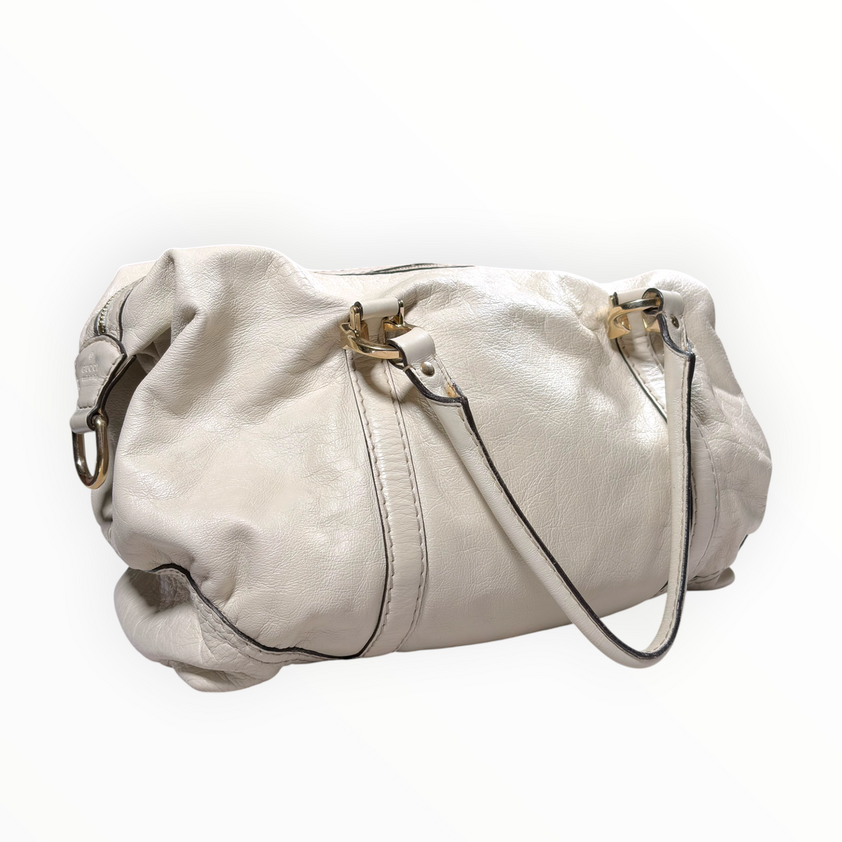 Gucci Leather Hysteria Satchel Bag