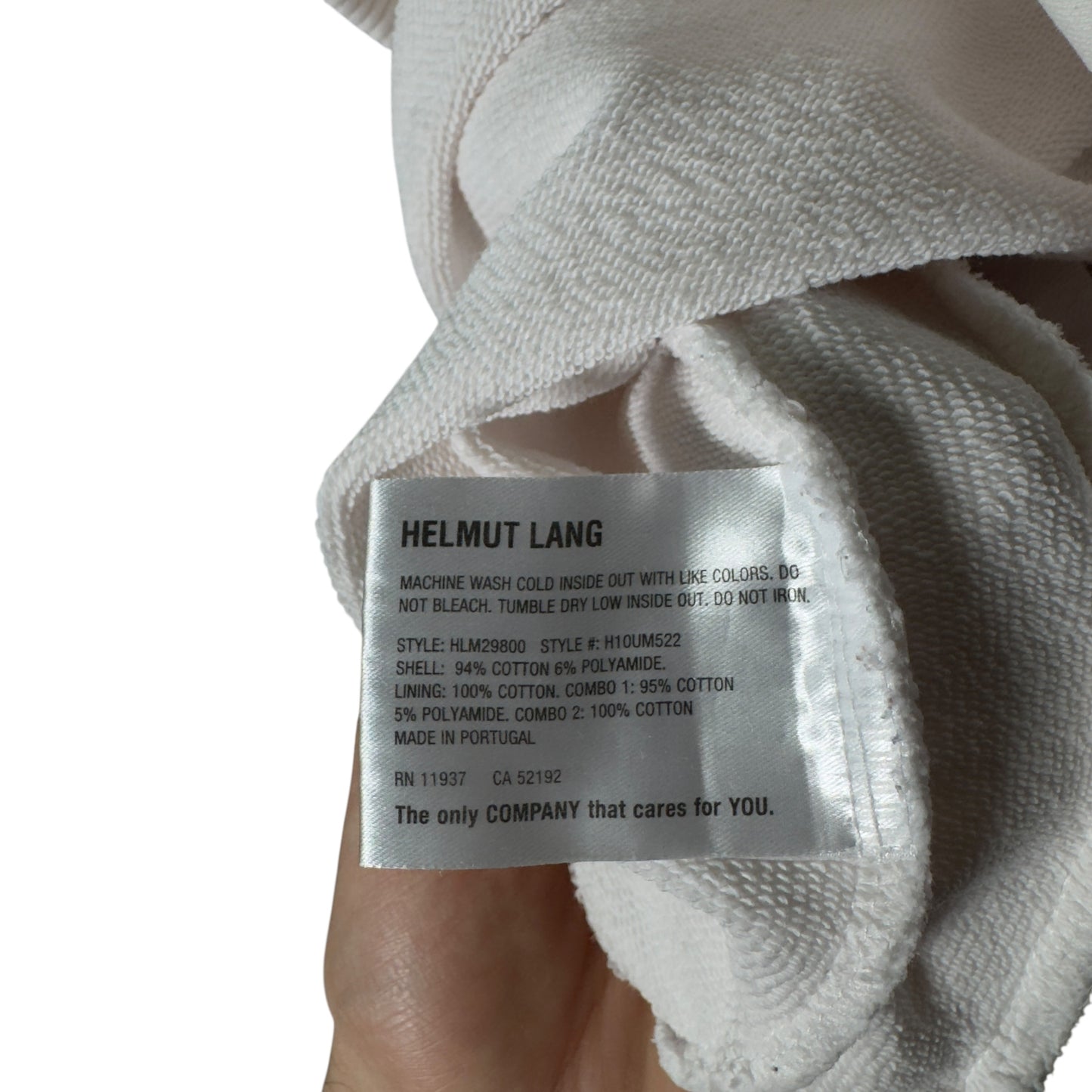 Helmut Lang Shayne Oliver Hoodie