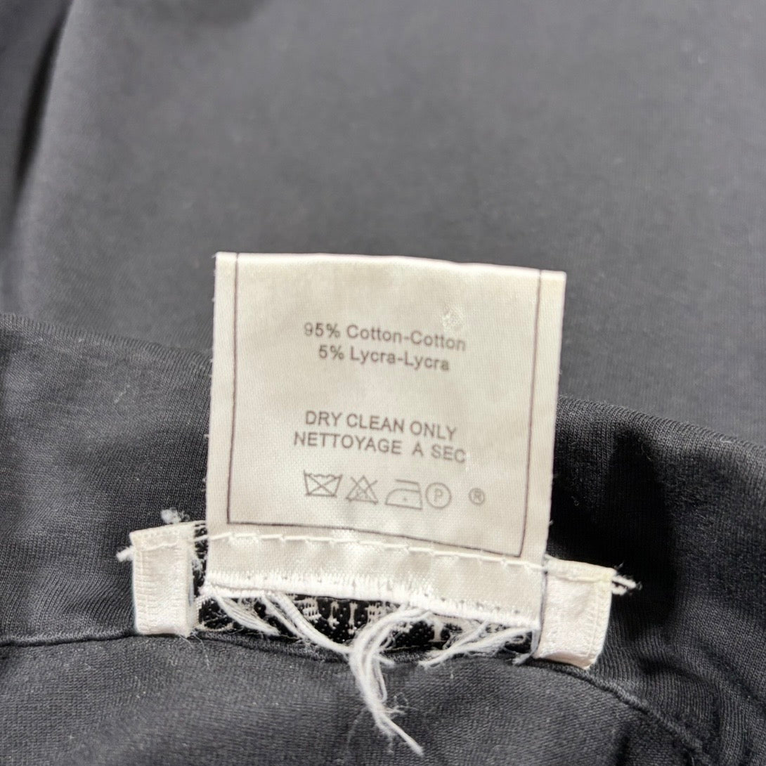 Christian Dior by John Galliano Rhinestone Heart Polo Shirt