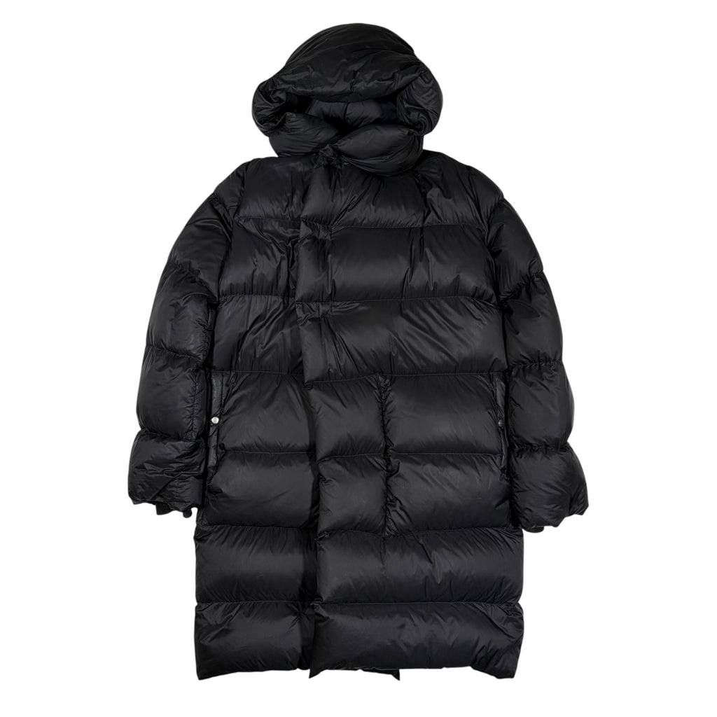 Rick Owens Oversized Hooded Down Liner Coat