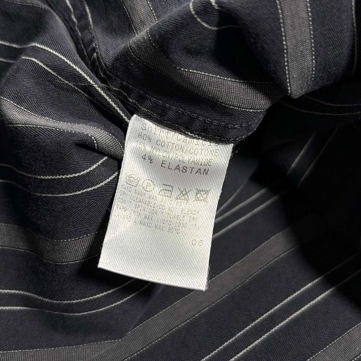 Gucci 2000s Striped Dress Shirt