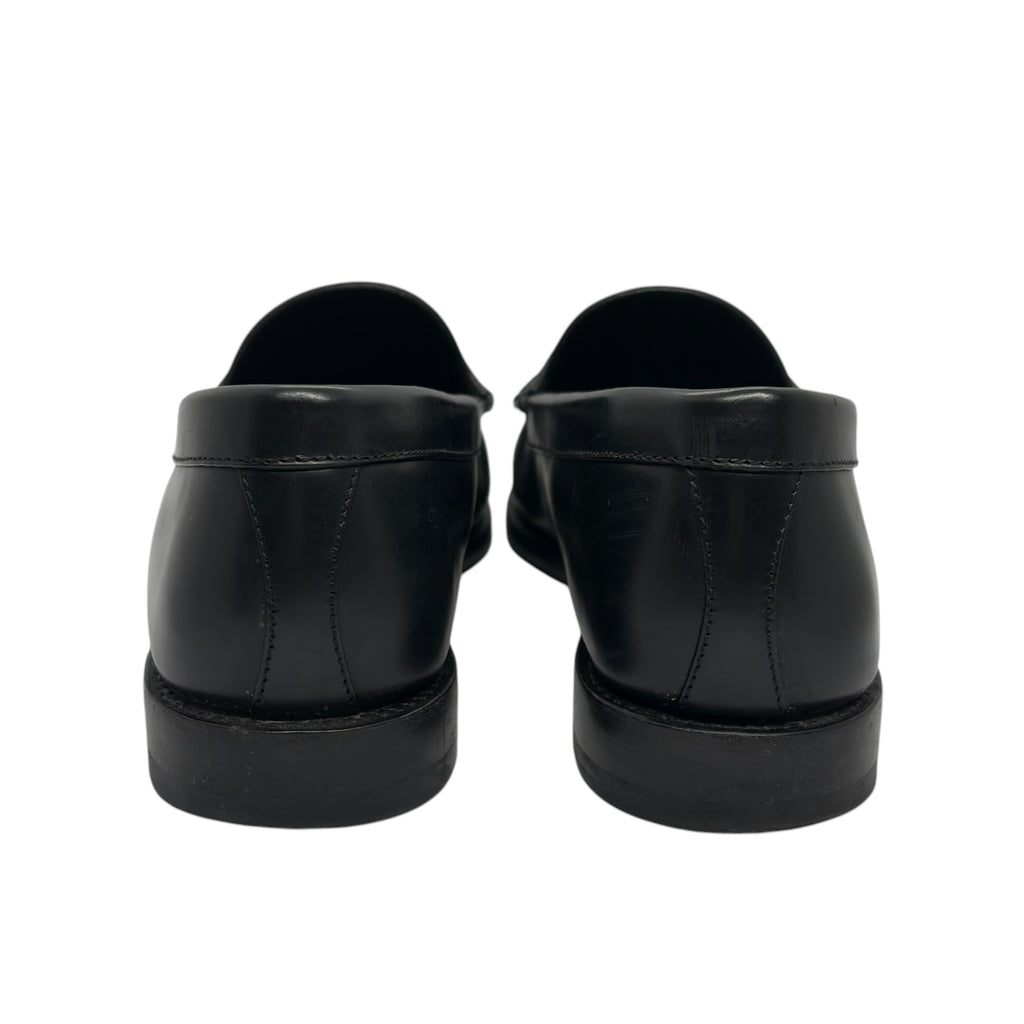 Celine Zebra Calf-Hair Tassel Kiltie Loafers