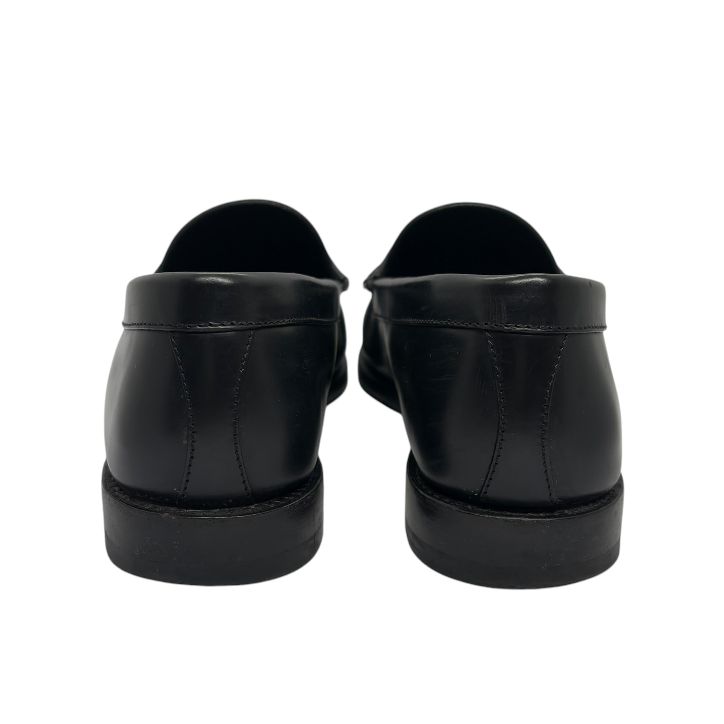 Celine Zebra Calf-Hair Tassel Kiltie Loafers