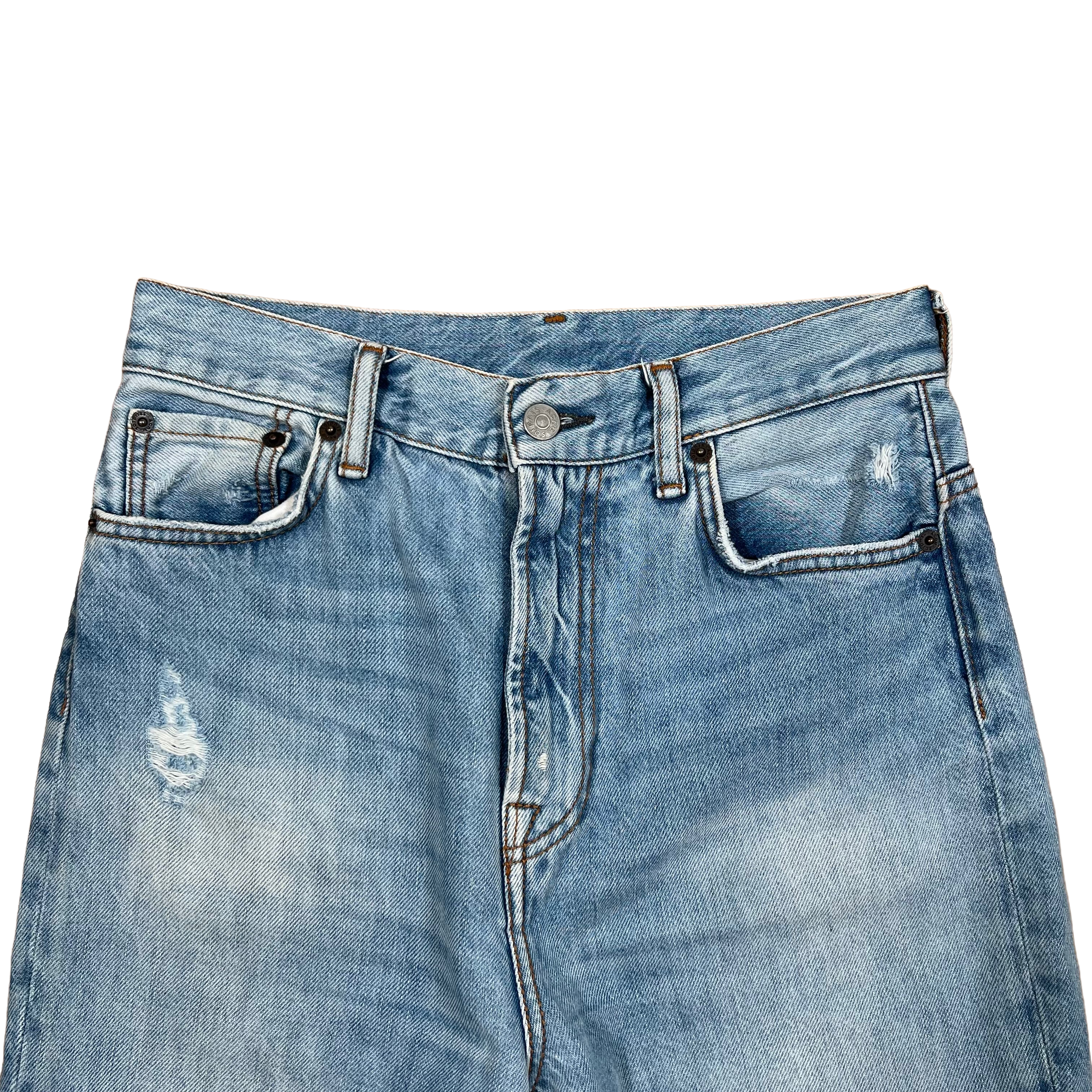 Acne Studios "1990" Light Blue Vintage Flare Jeans