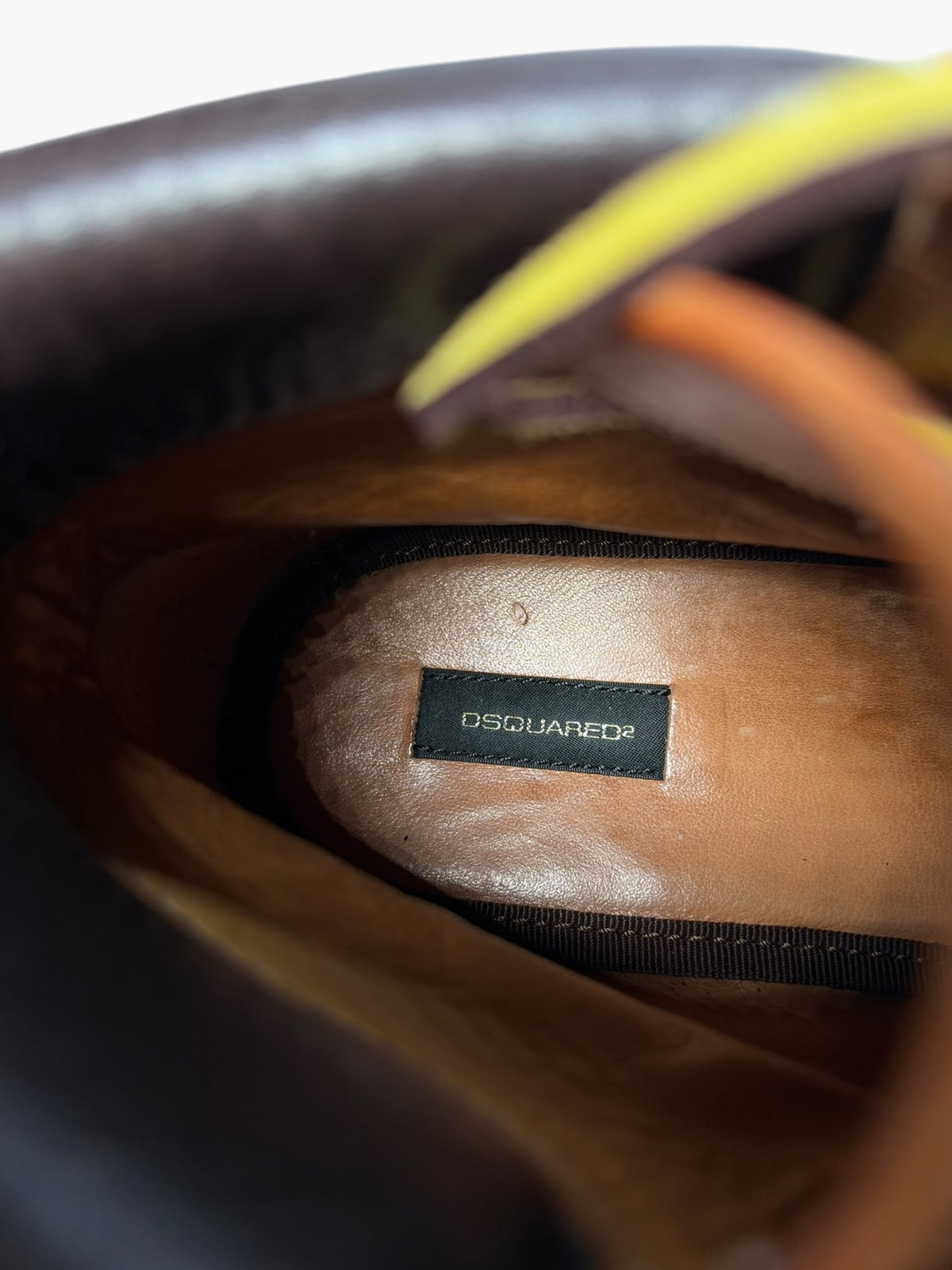 Dsquared² Leather Lug Boot