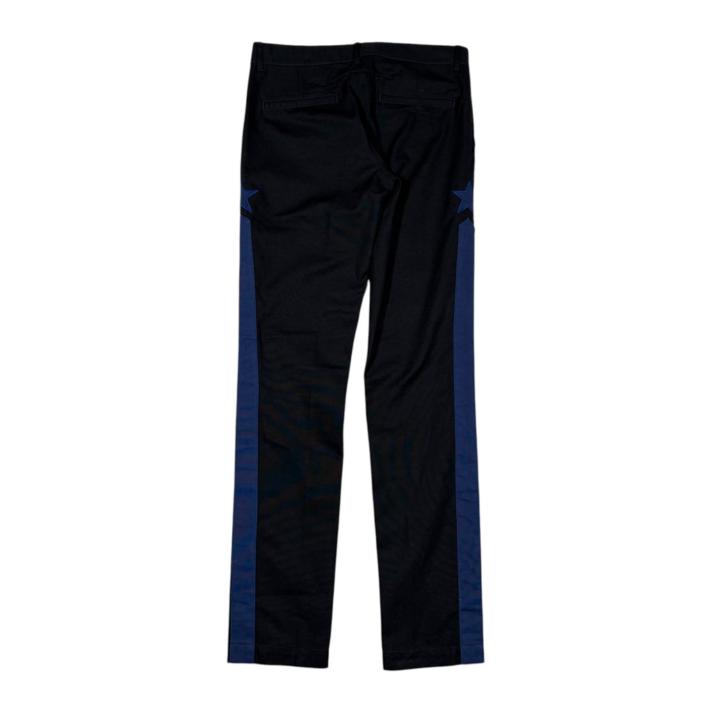 Givenchy Riccardo Tisci Side Star Stripe Chino Trousers