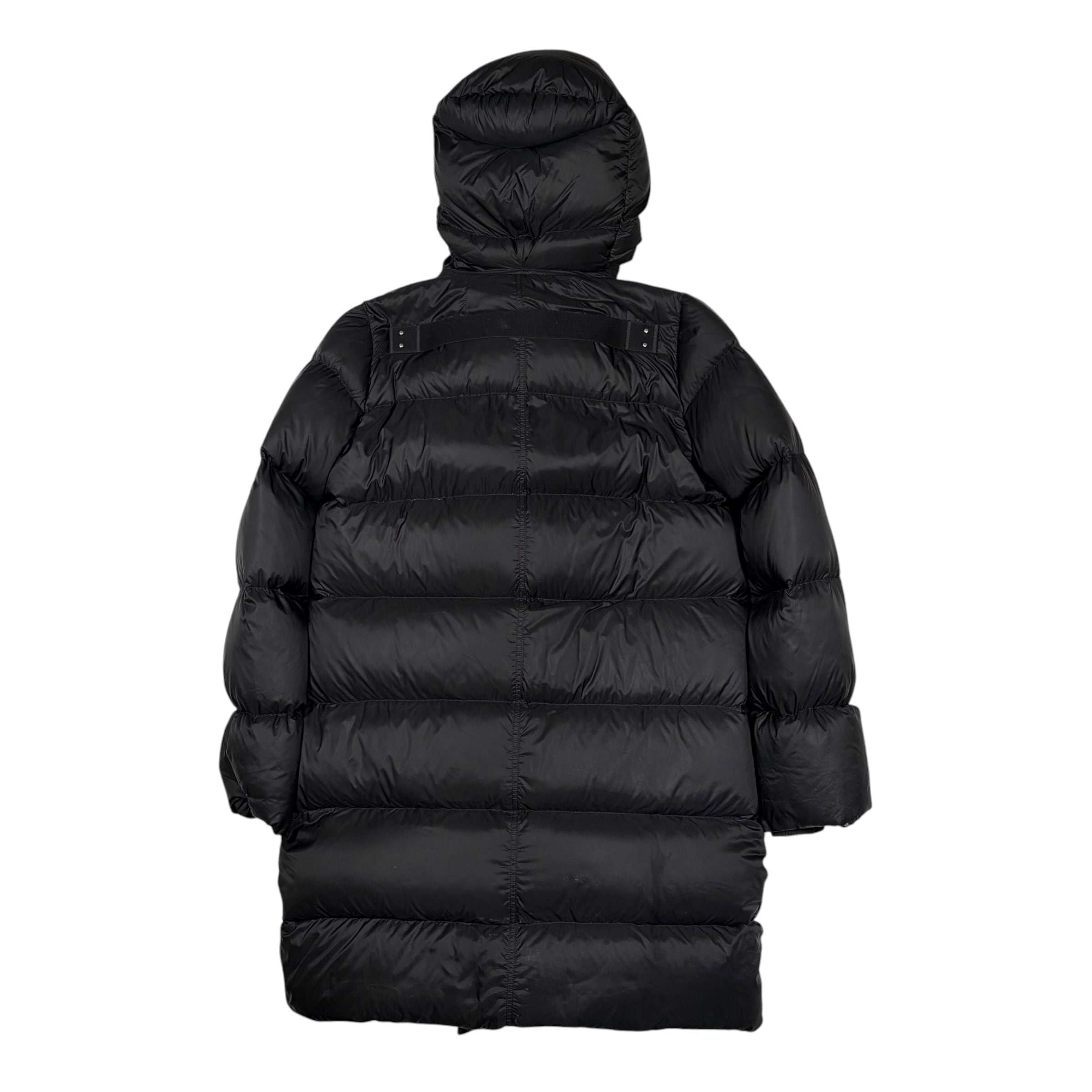 Rick Owens Oversized Hooded Down Liner Coat
