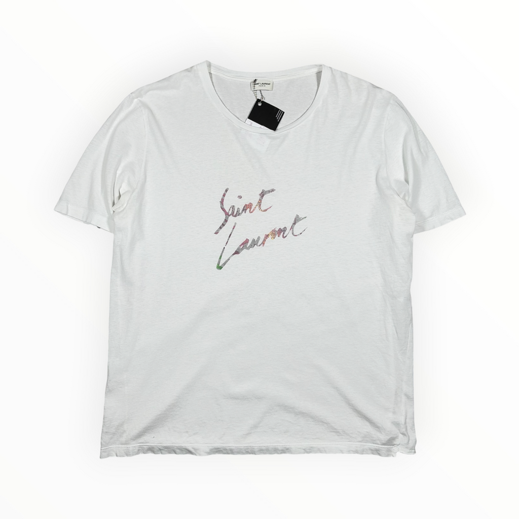 Saint Laurent 2018 Script Logo T-Shirt