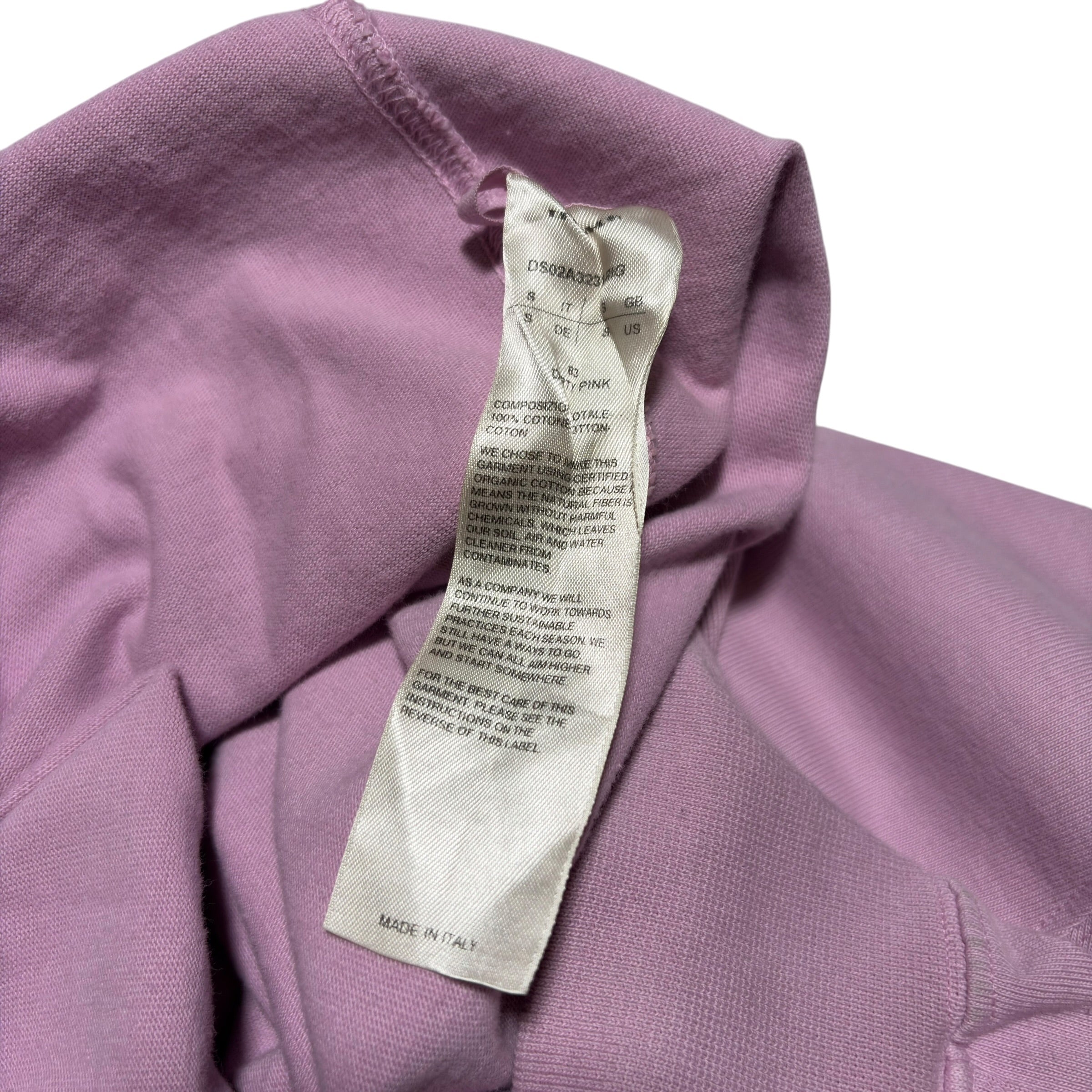 Rick Owens DRKSHDW Pink Crewneck Sweatshirt