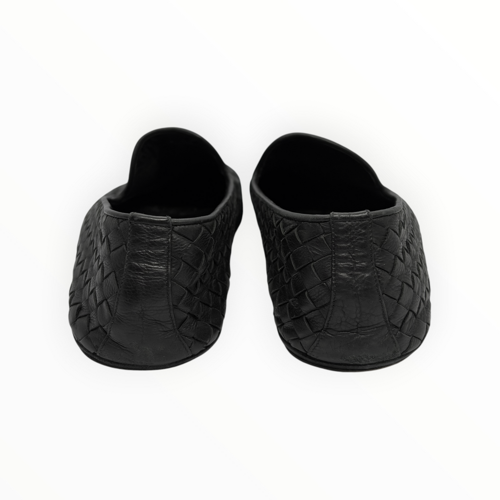 Bottega Veneta Intrecciato Leather Loafers