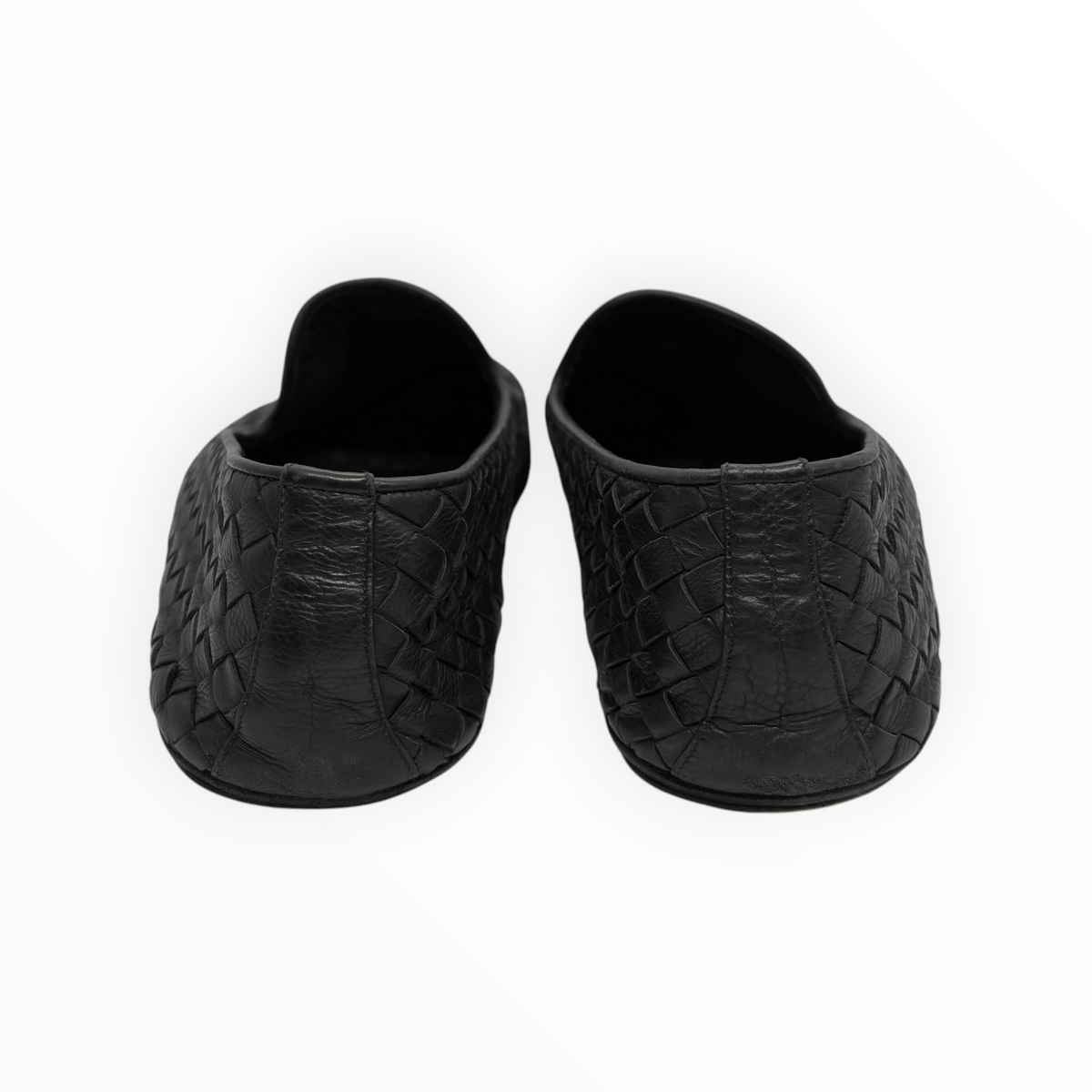 Bottega Veneta Intrecciato Leather Loafers