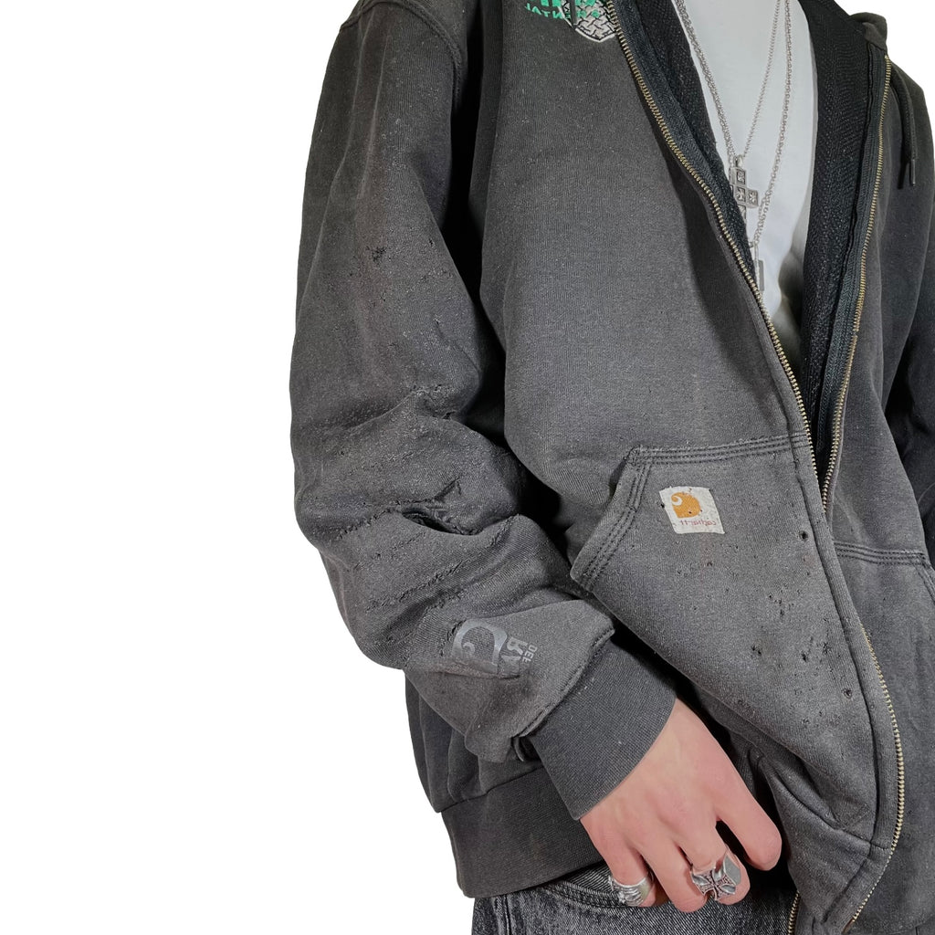 Vintage Distressed Carhartt Hoodie
