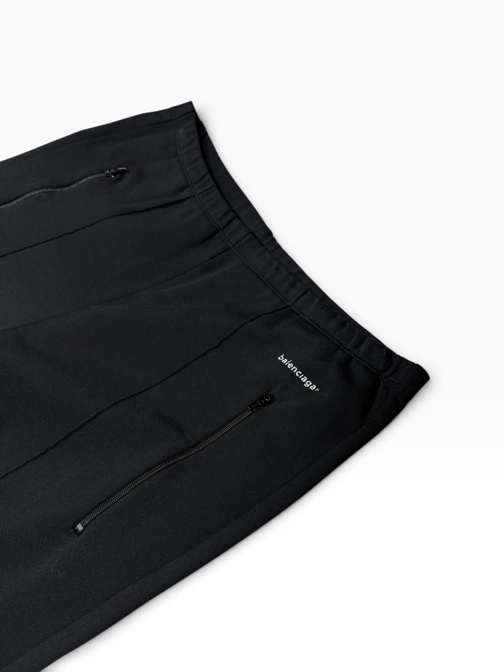 Balenciaga Black Flared Track Pants