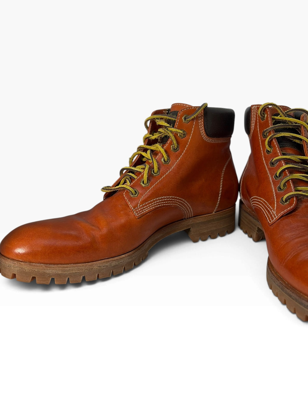 Dsquared² Leather Lug Boot