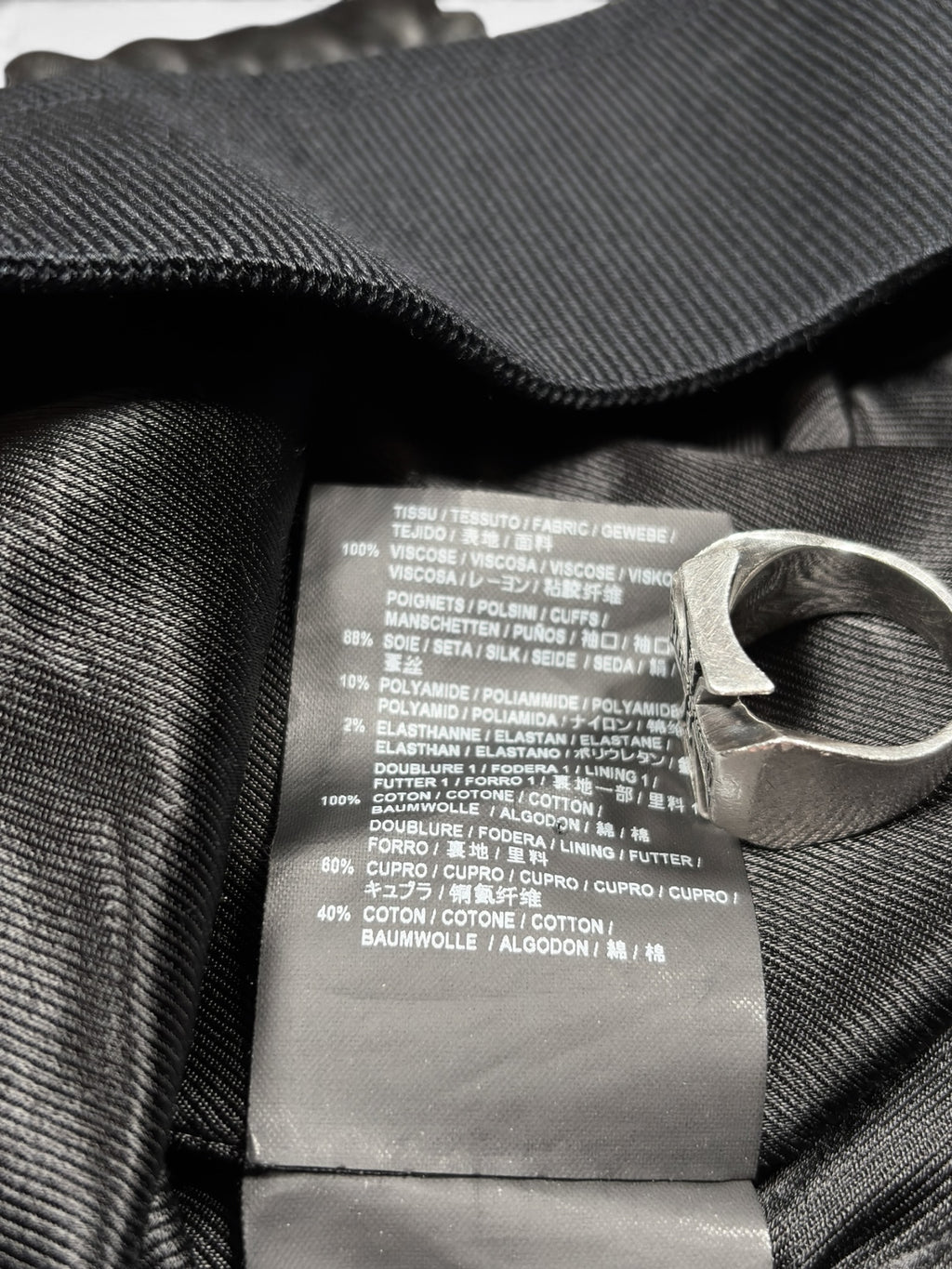 Saint Laurent SS16 Japanese Souvenir Teddy Jacket