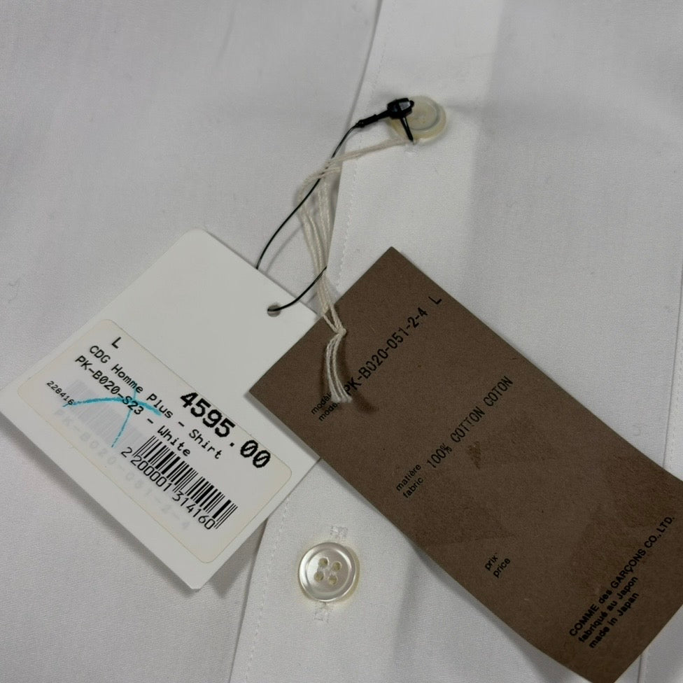 Comme des Garçons Homme Plus SS23 Draped Sleeve Shirt