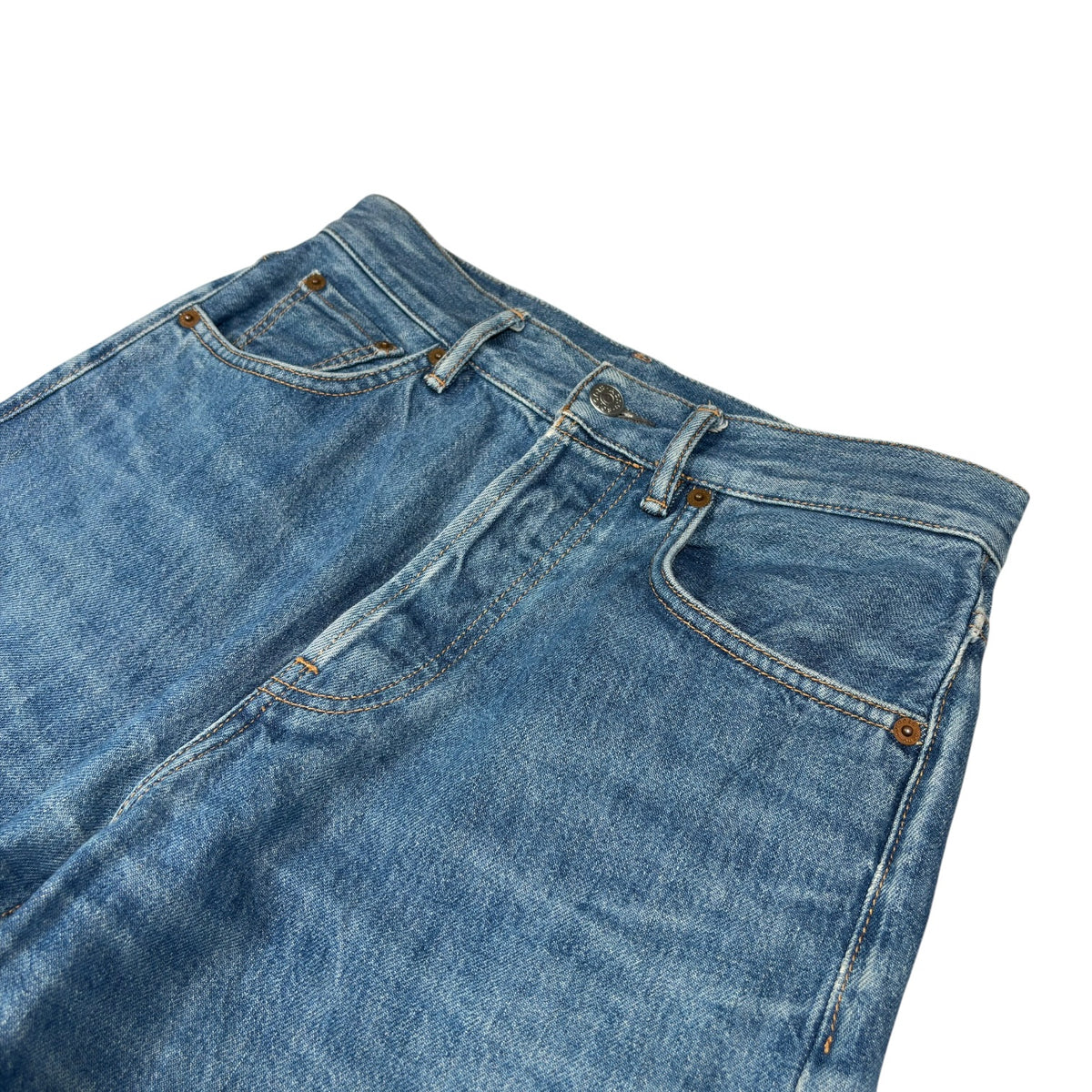 Acne Studios 2021F Dark Blue Trash Jeans