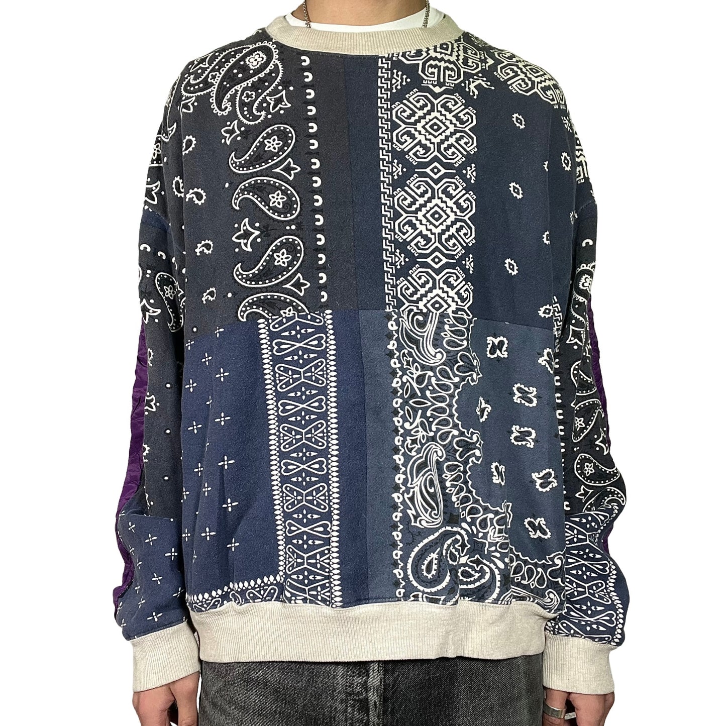 Kapital Bandana Paisley Waltzing Matilda Sweatshirt
