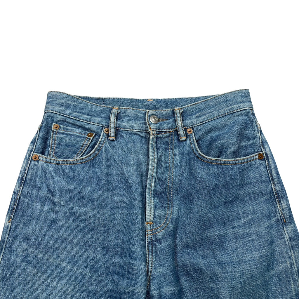 Acne Studios 2021F Dark Blue Trash Jeans