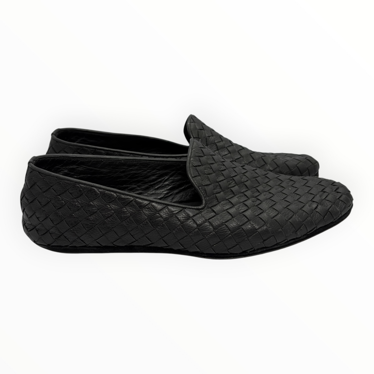 Bottega Veneta Intrecciato Leather Loafers
