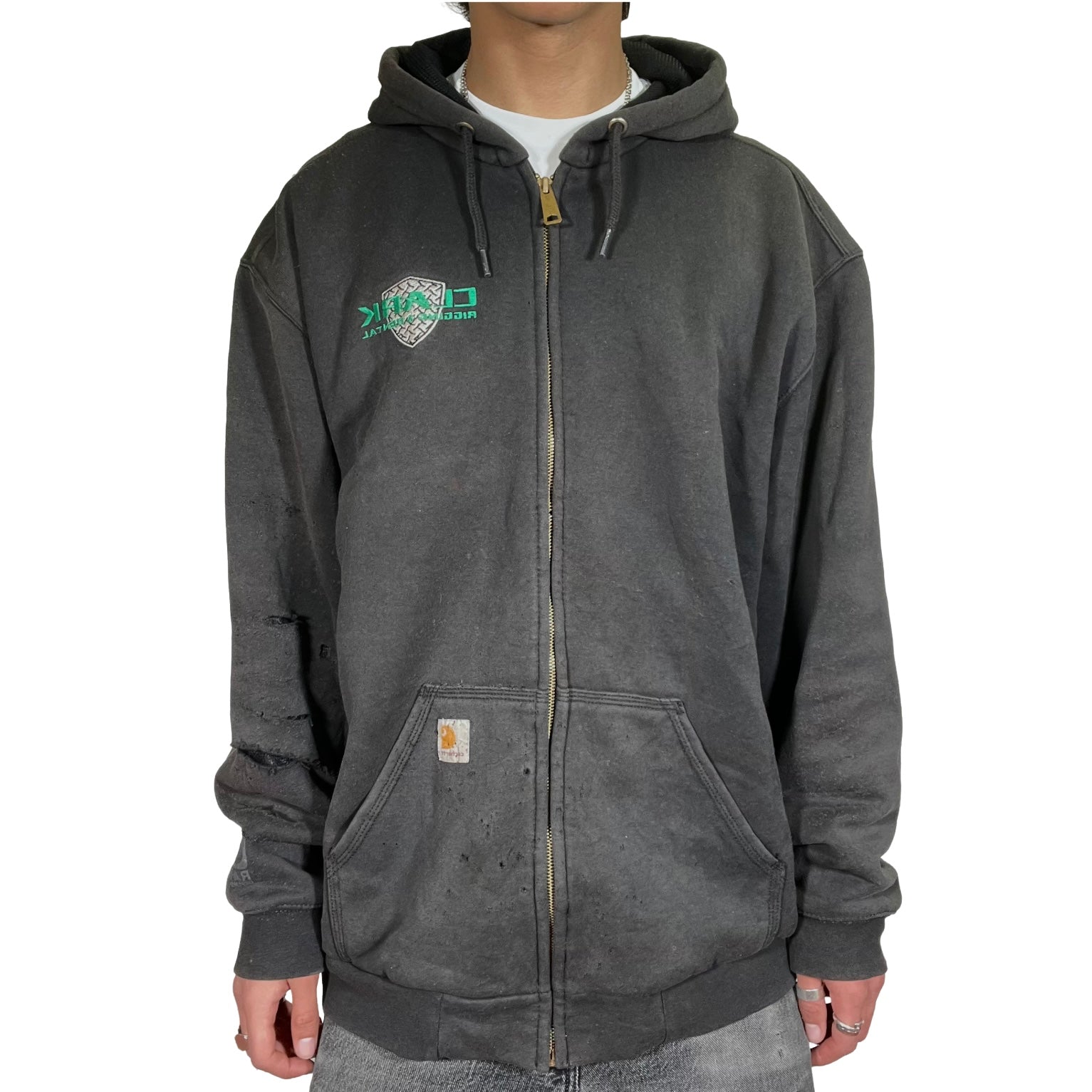 Vintage Distressed Carhartt Hoodie