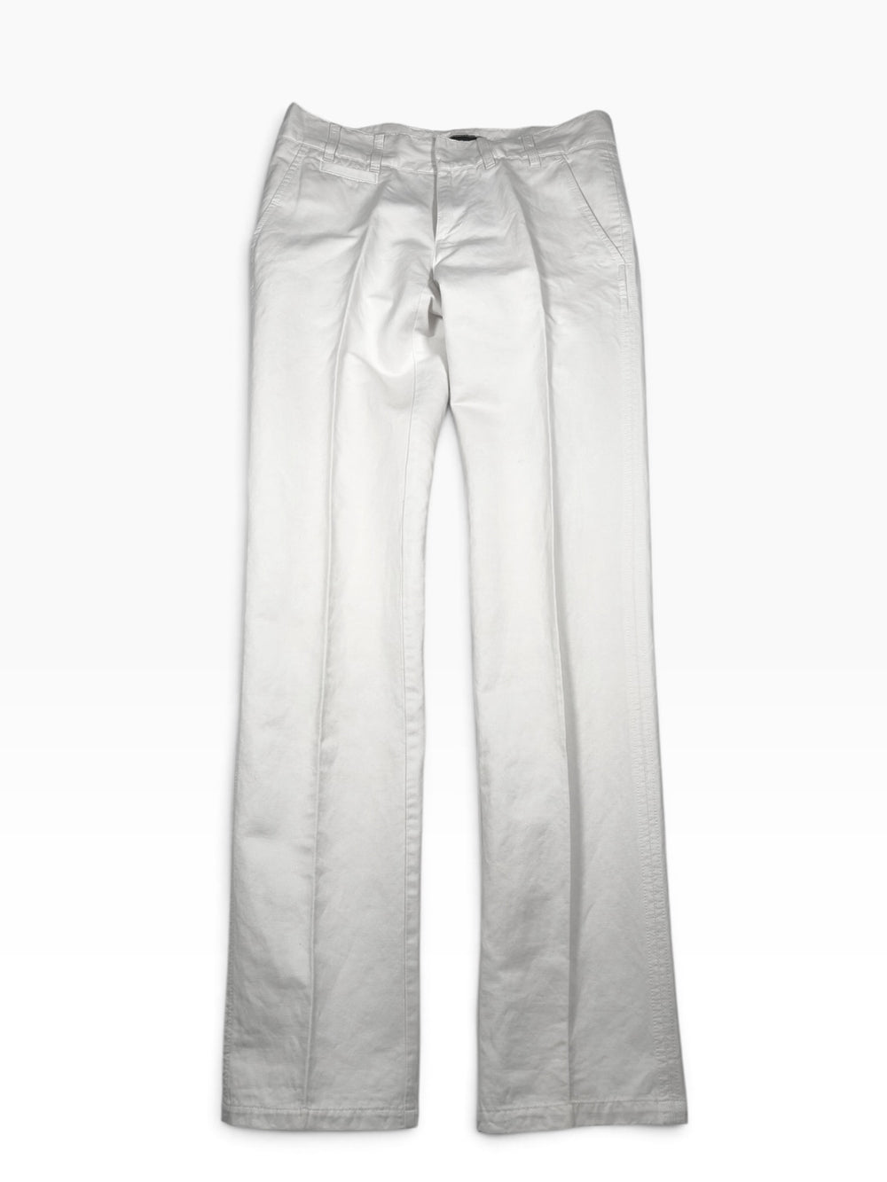 Gucci Straight Cotton Chino Trousers