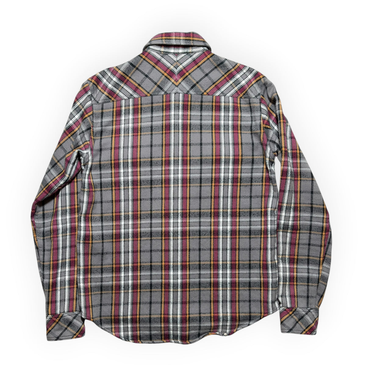 Number (N)ine Plaid Flannel Button-Down Shirt