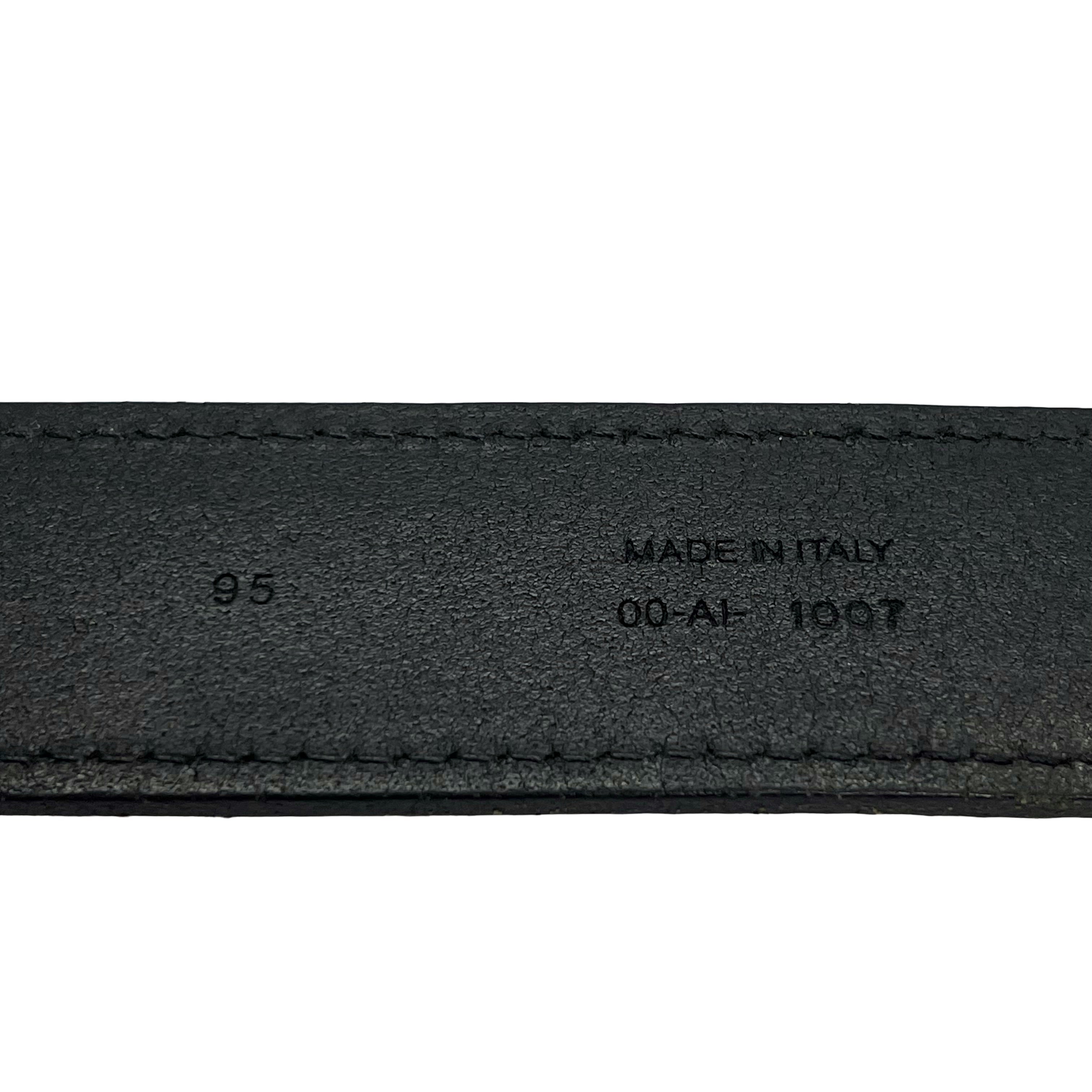 Dior Homme 05 D-Point Leather Belt