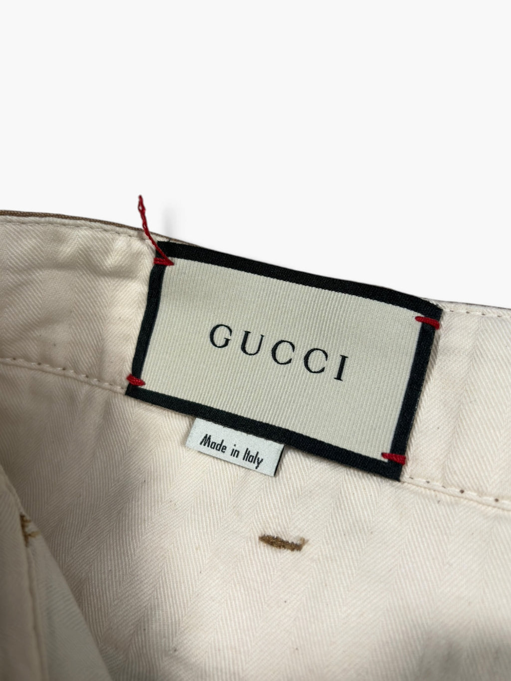 Gucci Koi Fish & UFO Embroidered Chino