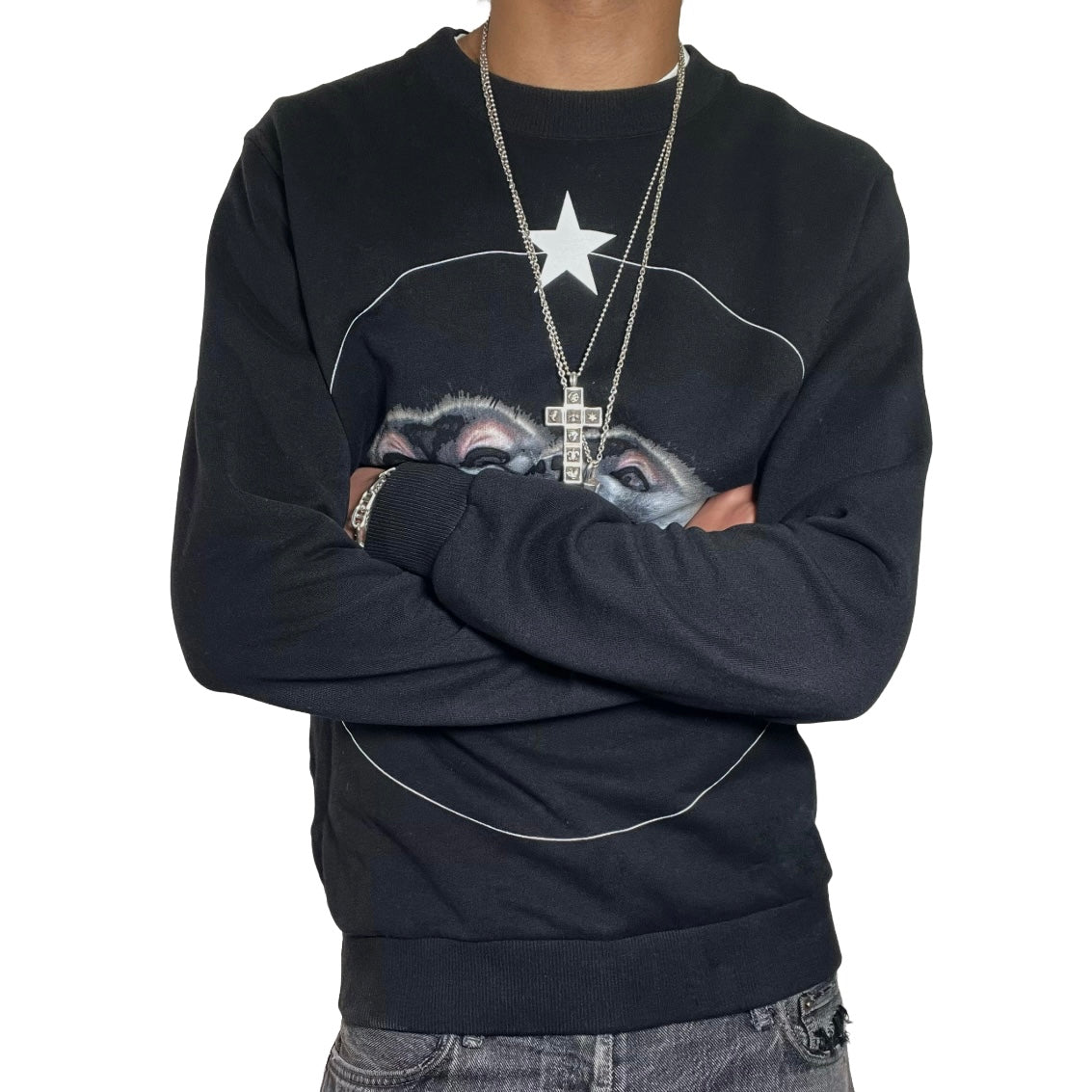 Givenchy Riccardo Tisci Monkey Brothers Sweatshirt