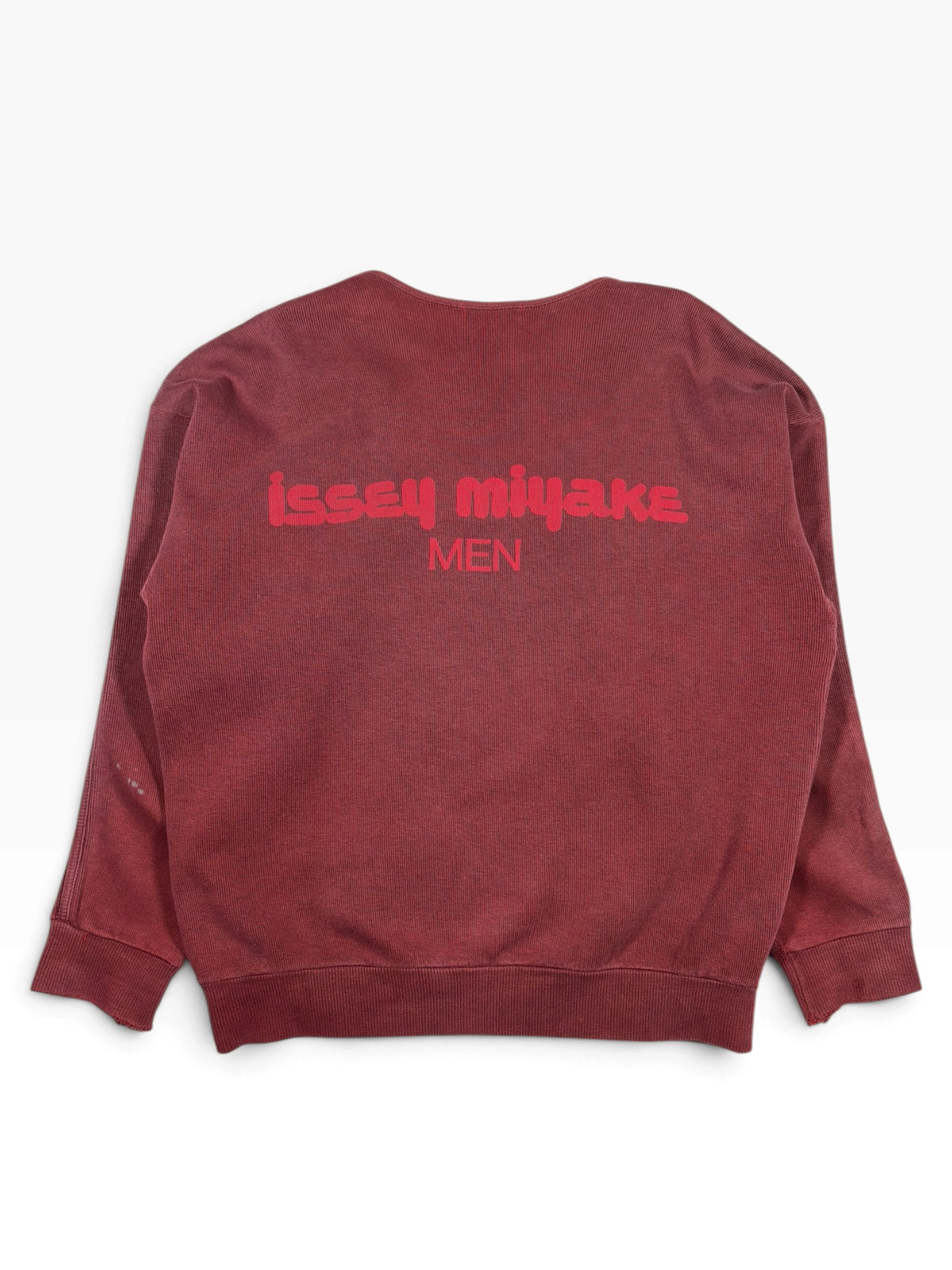 Issey Miyake Men 80s Ribbed Sweatshirt