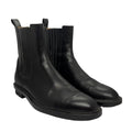 Gucci Black Leather Lug-Sole Chelsea Boots