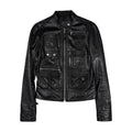 Dolce & Gabbana 00s Multi-Pocket Lambskin Leather Jacket