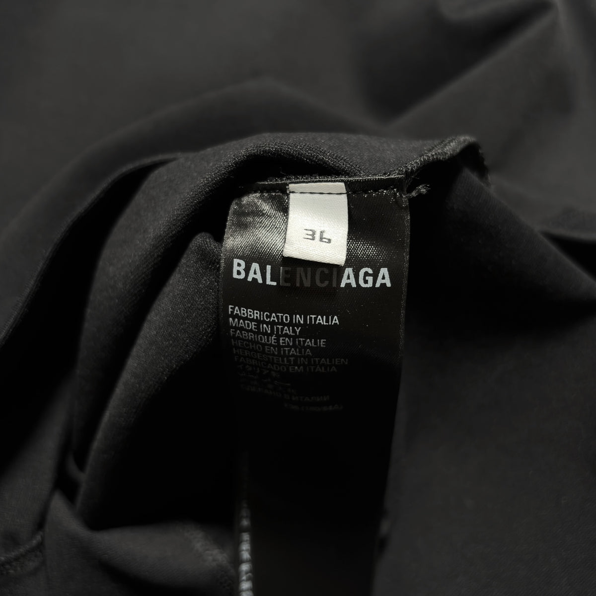 Balenciaga 2022 Sporty B Zip-Back Turtleneck