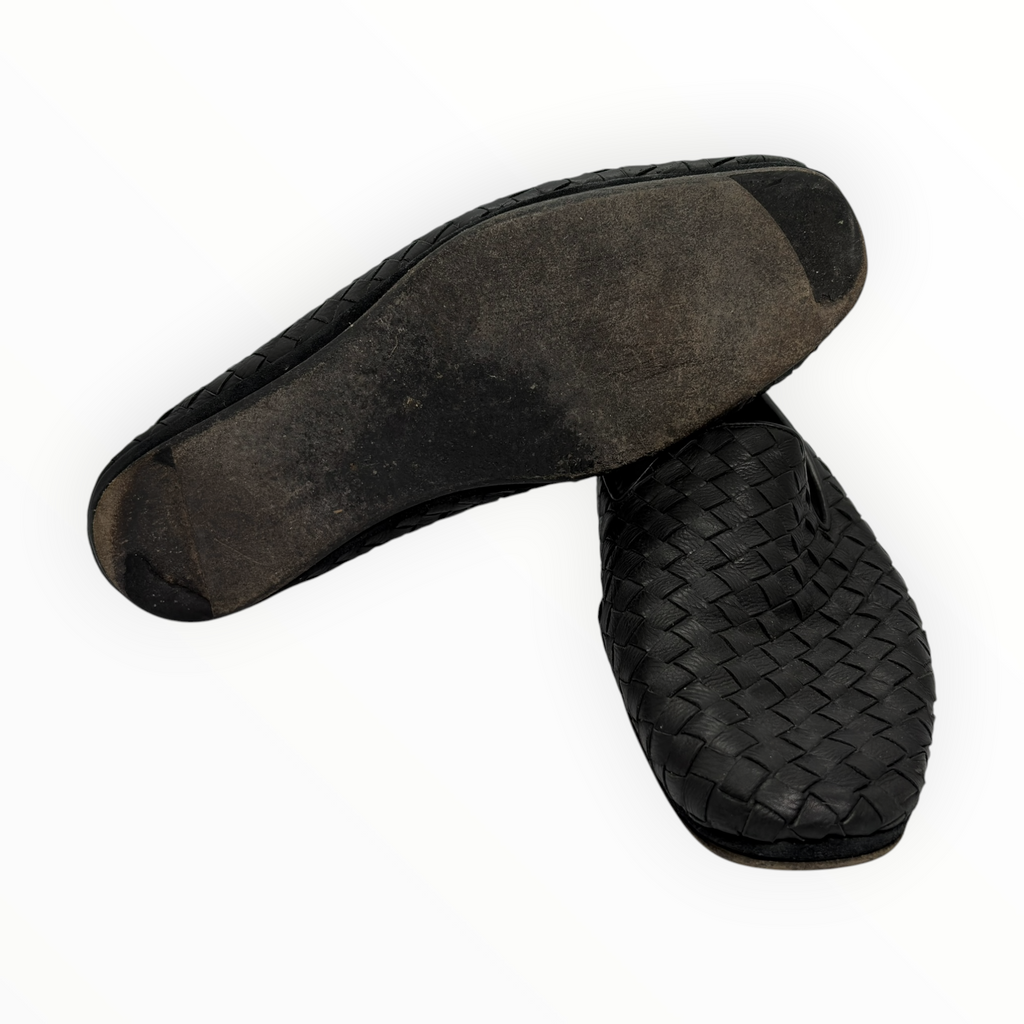 Bottega Veneta Intrecciato Leather Loafers