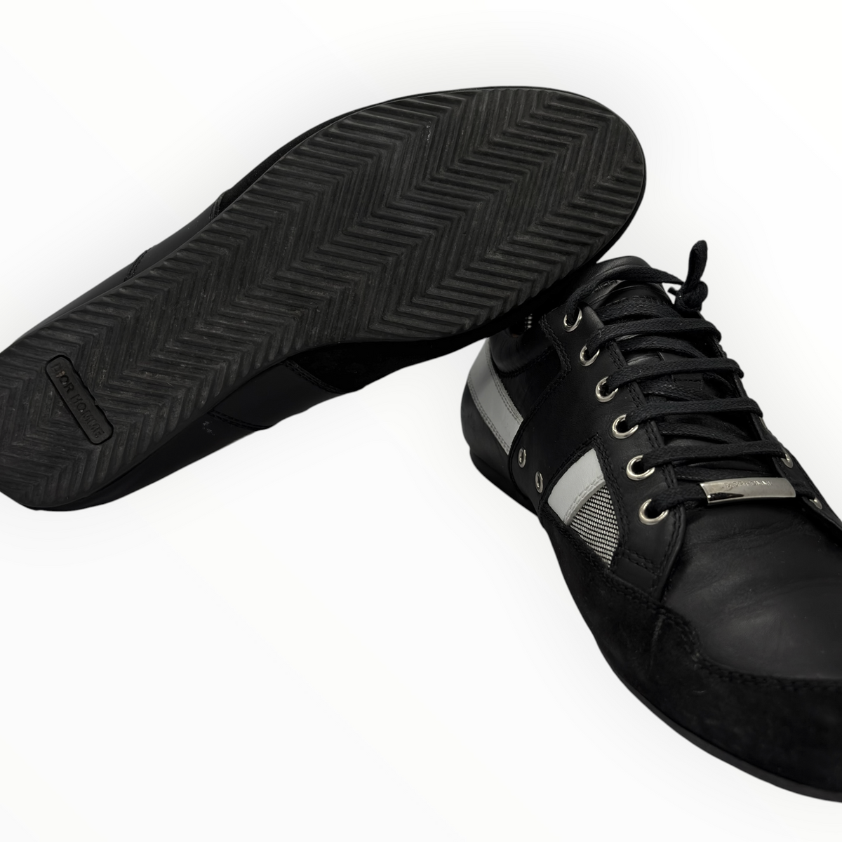 Dior Homme B03 Leather & Suede Sneakers