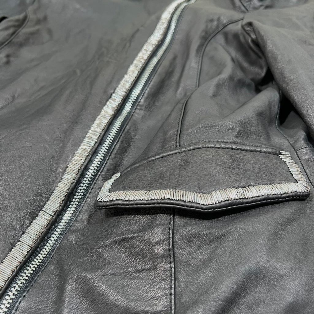 Emporio Armani Asymmetrical Chain-Trim Jacket