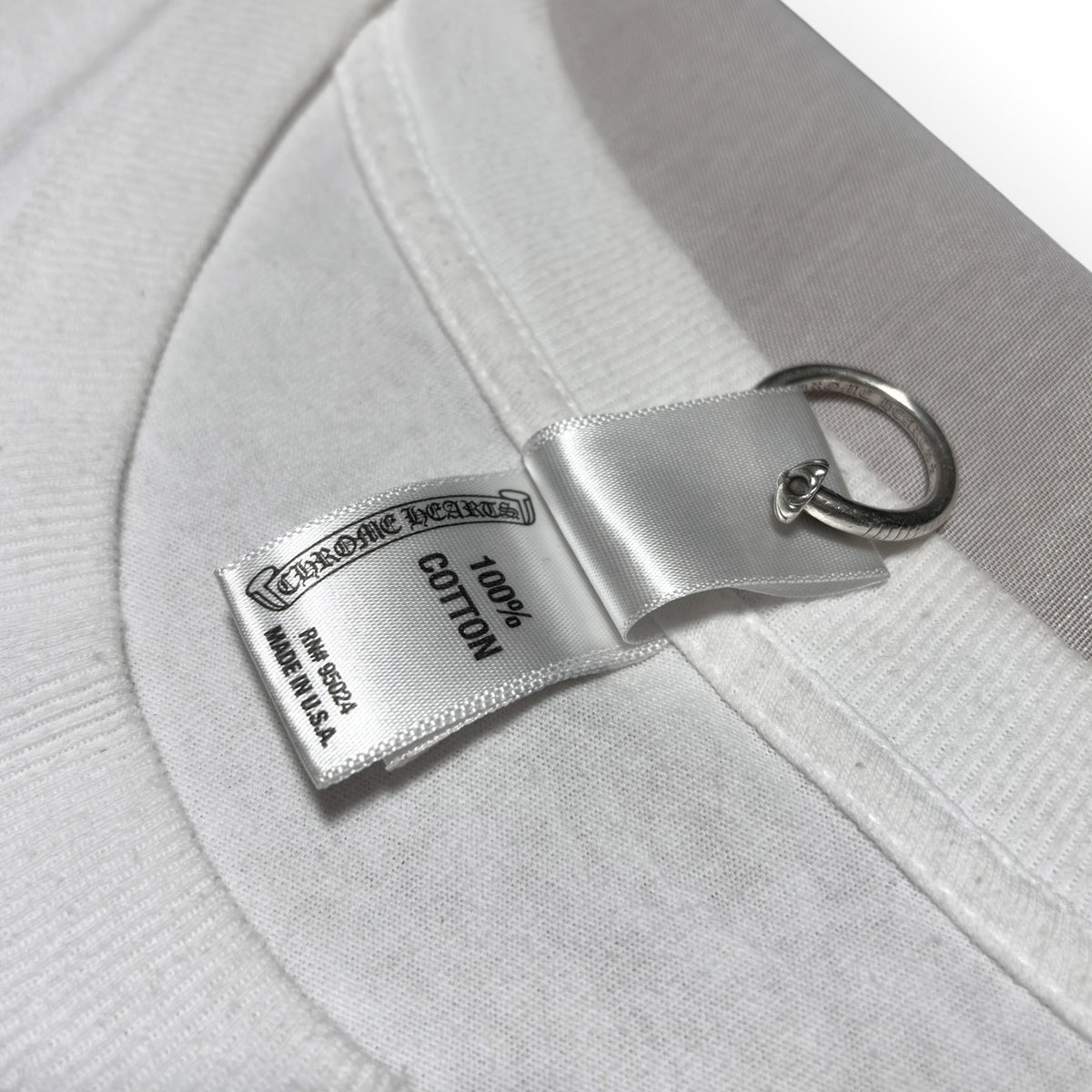 Chrome Hearts 3-Cross Triple Tail Pocket T-Shirt