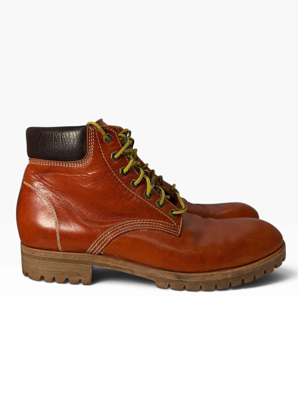 Dsquared² Leather Lug Boot