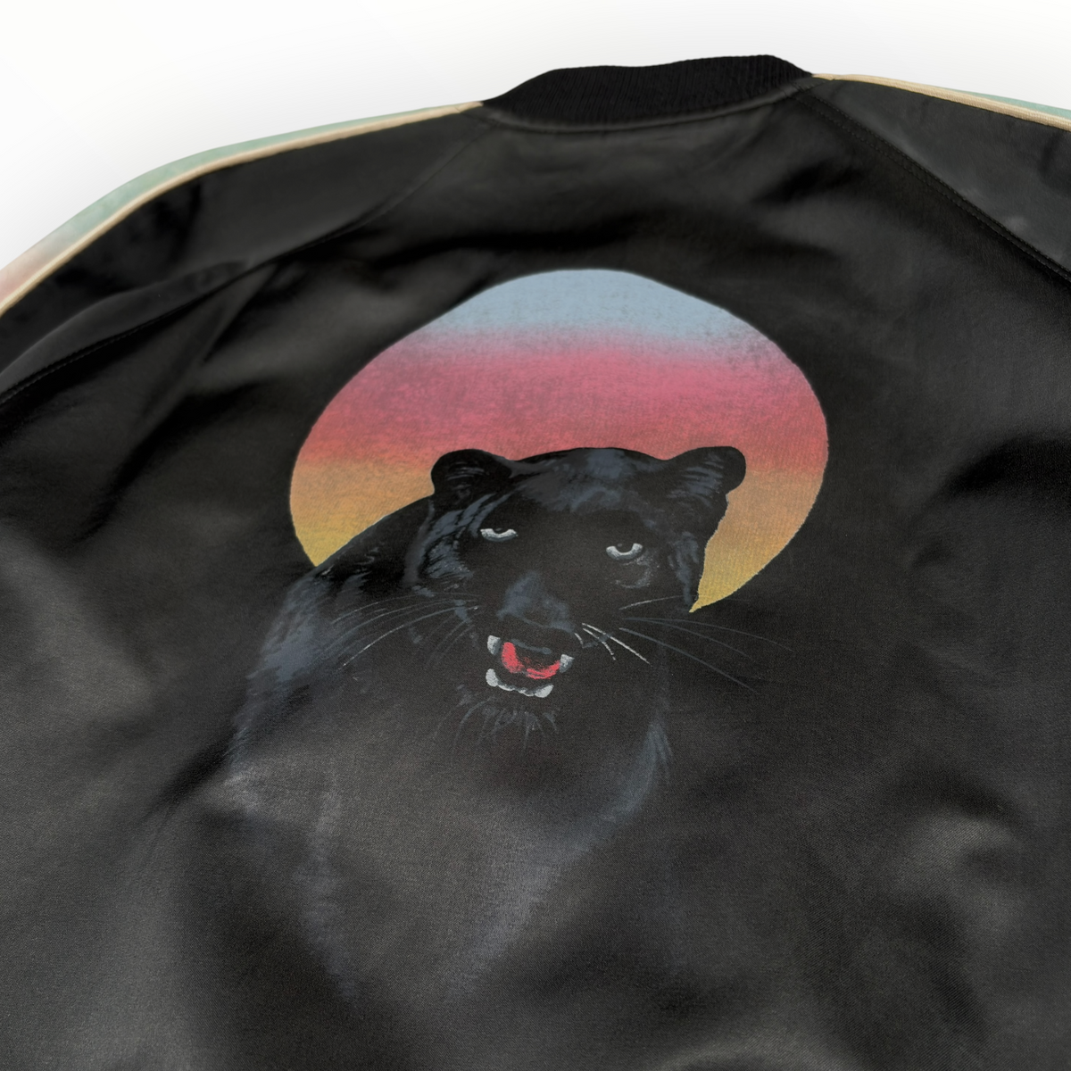 Saint Laurent 2018 Runway Sunset Panther Bomber Jacket
