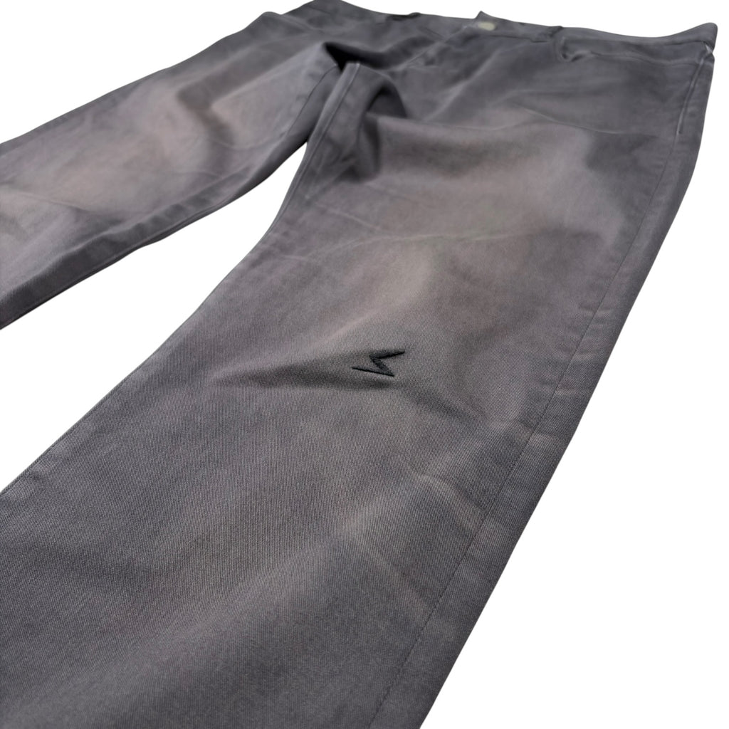 Undercover Charcoal Grey Lightning Bolt Trousers