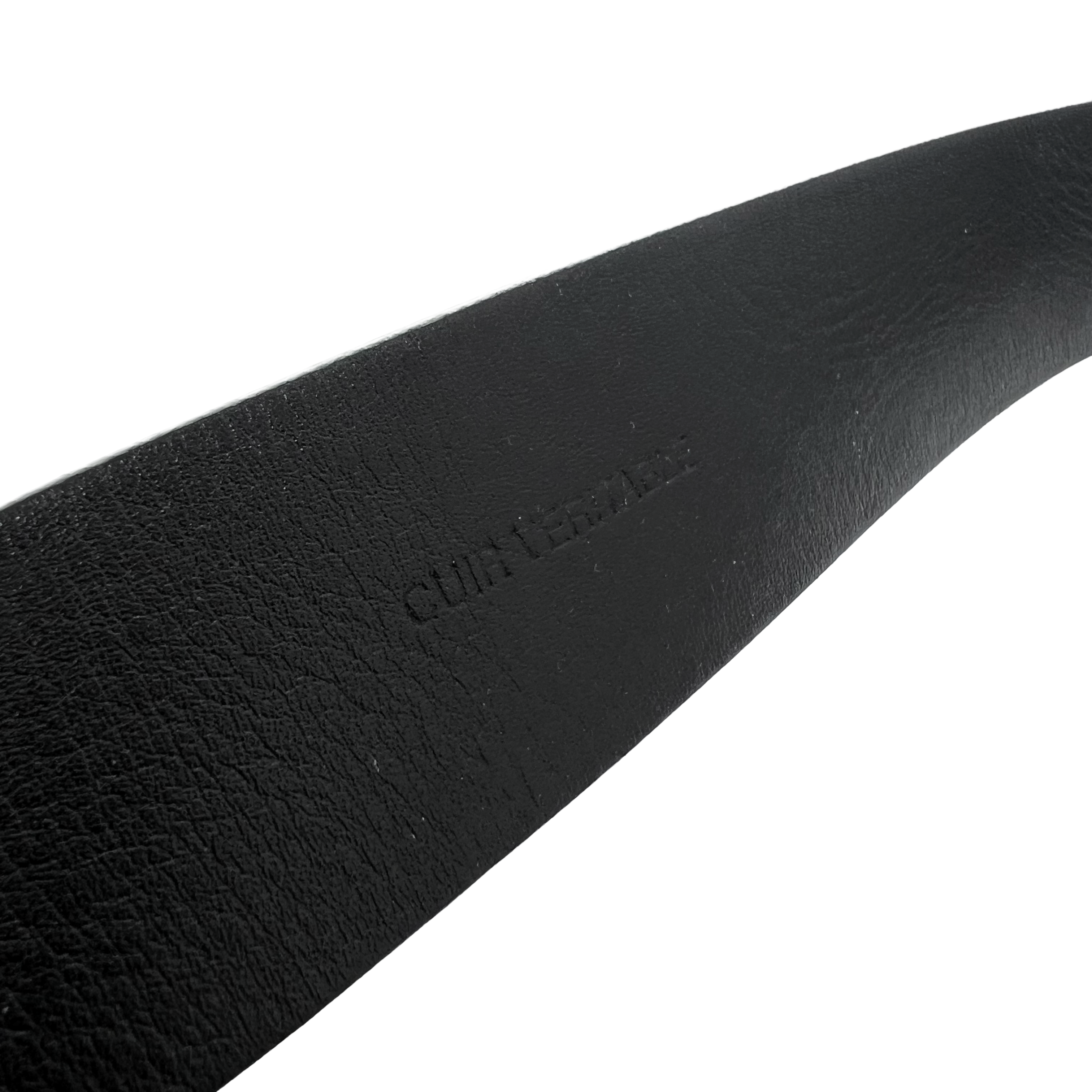 Chanel 2002 CC Logo Leather Belt