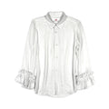 Comme des Garçons x H&M Ruffled Cuff Button-up Shirt