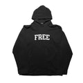 Balenciaga "FREE" Distressed Runway Pullover Hoodie
