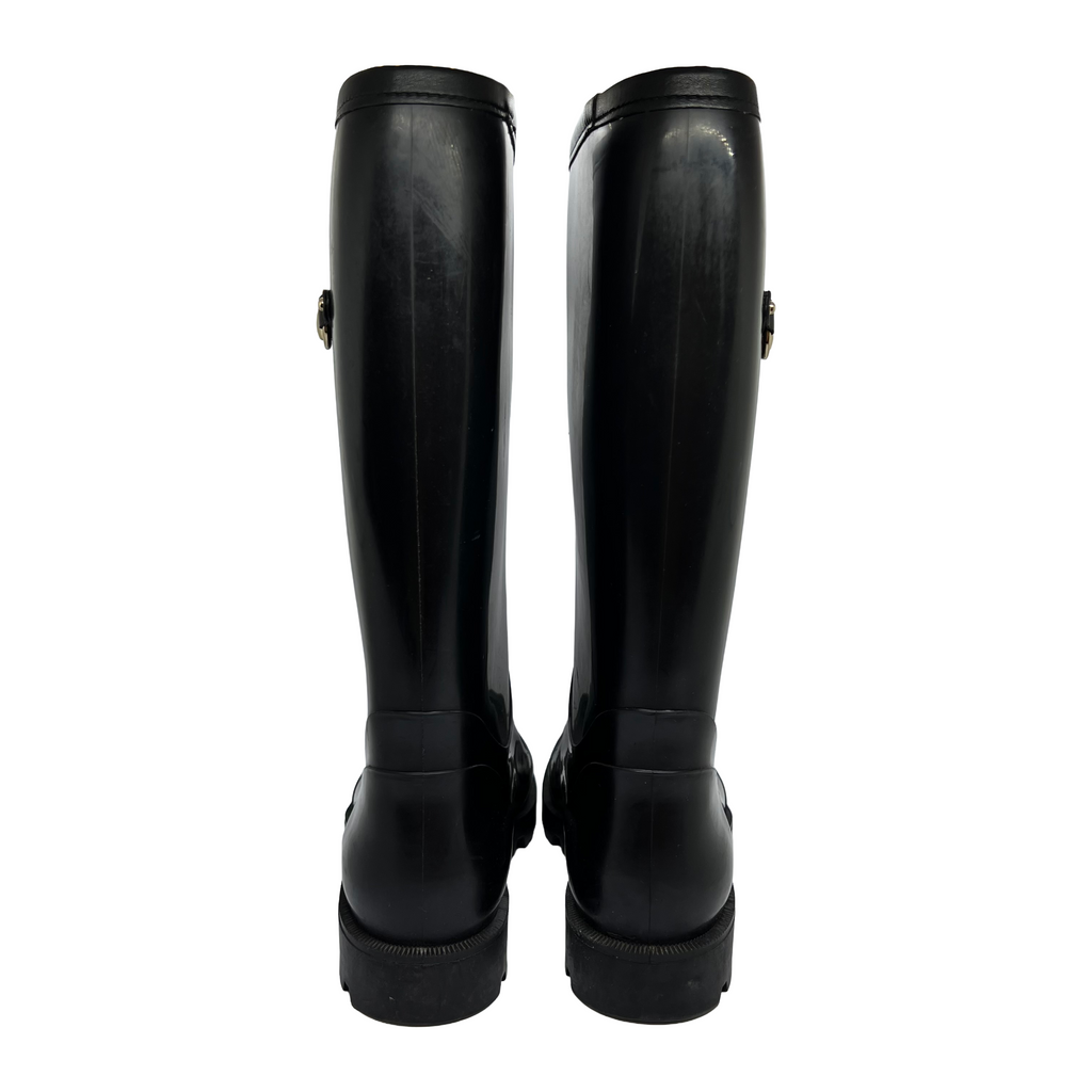 Gucci Horsebit Rubber Boots
